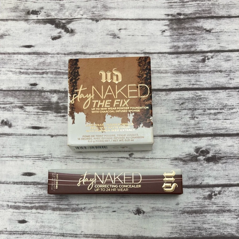 Urban Decay Stay Naked Concealer Color 80nn Powder Foundation and Concealer